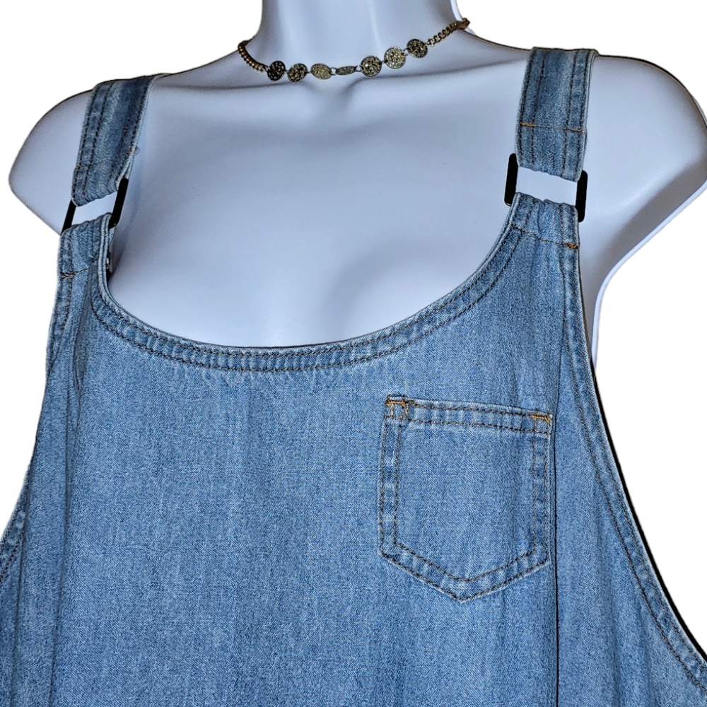 Faded Glory Y2K Denim Maxi Dress - Picture 3 of 5